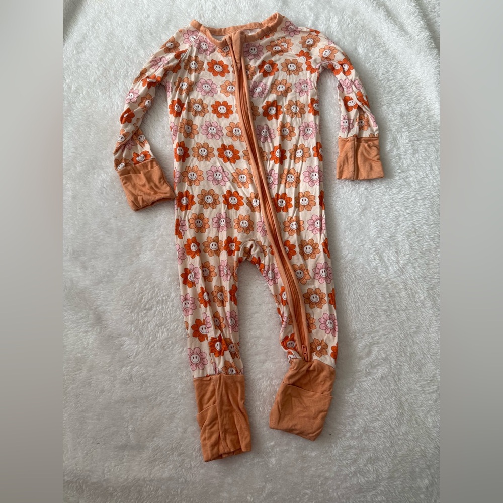 Little One Shop Bamboo Footie Pajama 3-6m